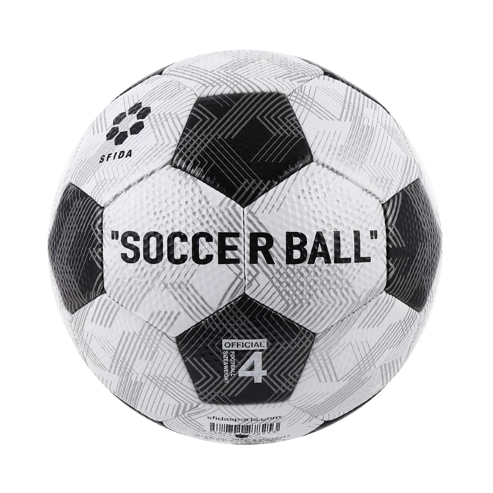 SFIDA THE SOCCER BALL, Size 4, Practice Ball for Elementary School Students and Kids
