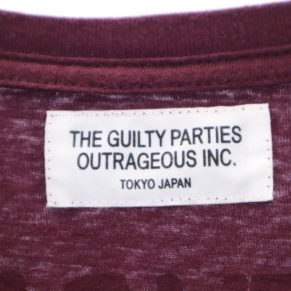 The Guilty Parties made in Japan Short sleeve T-shirt S Purple Men's Used