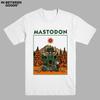 Унисекс Хлопковая Футболка с Коротким Рукавом и Круглым Вырезом Mastodon