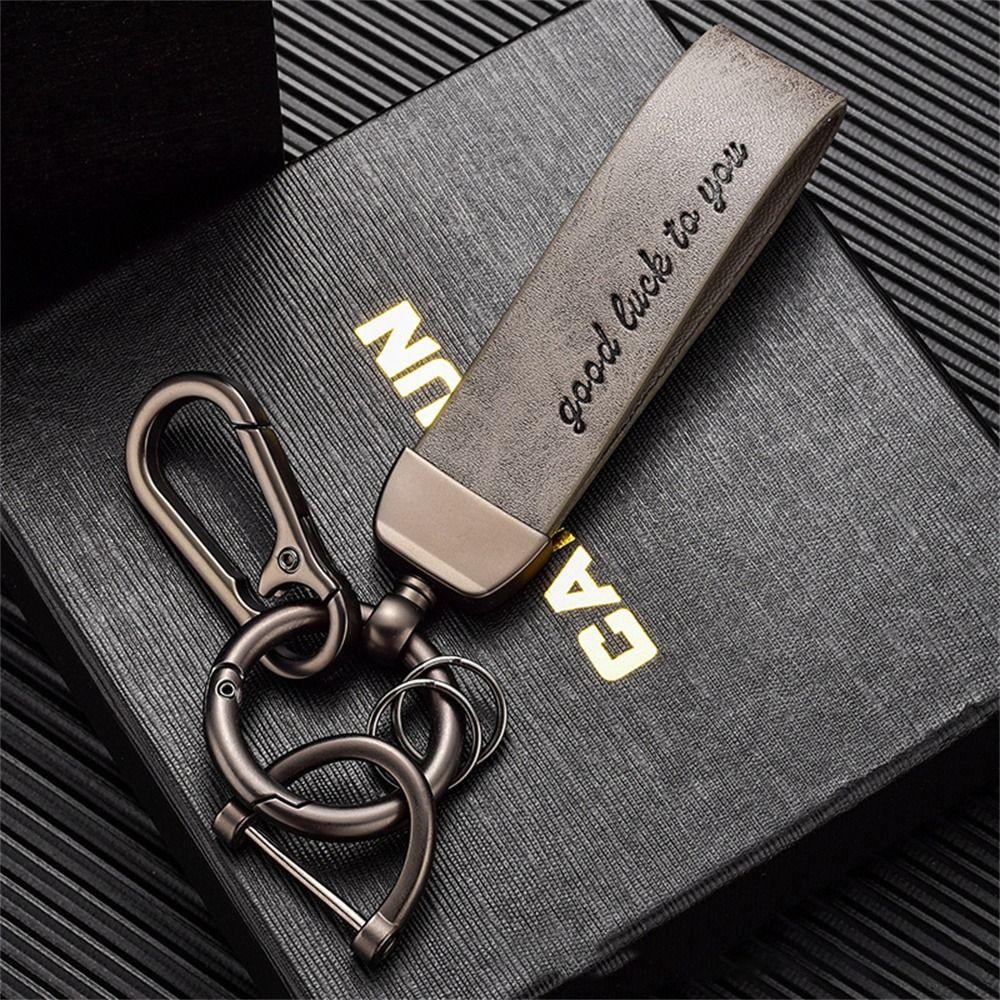 Universal Car Key Ring Metal Key Ring Holder Durable Car Key Chain Men Women