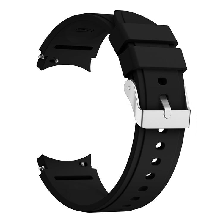 Силиконовый ремешок для Samsung Galaxy Watch4 Classic 46 мм(Темно-синий)