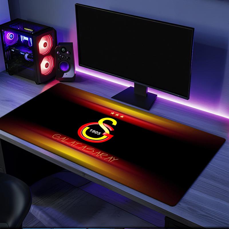 Galatasaray Football Club Mouse Pad, Rubber Base, Mouse Pad for Gamers and Office Use, Gaming Desk , Easy To Clean Mat Christmas fan gifts