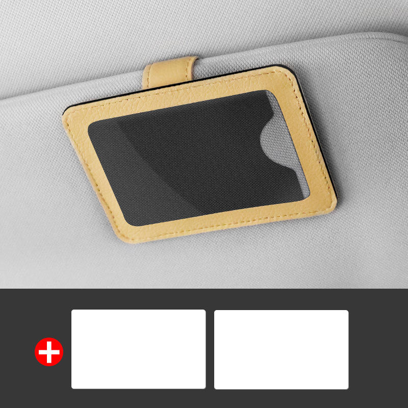 1pc Magnetic Car Visor Photo Clip - Holds Wallet-Sized Photos, Perfect Car Decor & Gift for Couples, Valentine’s Day