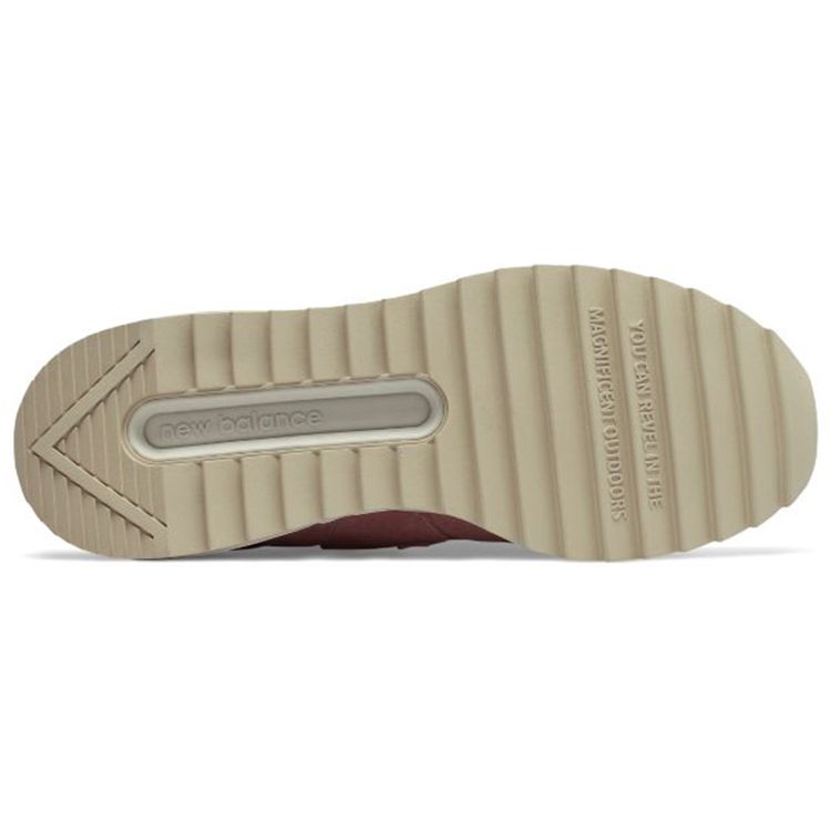 New Balance Nb 574 Кроссовки мужские повседневные для бега с круглым носком на шнуровке, низкие, ретро-розовые, MS574NAP