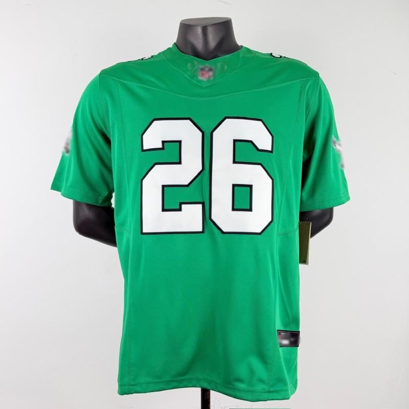 Philadelphia Eagles 1 HURTS Mens Football Jersey Training Game Wear Breathable Embroidered
