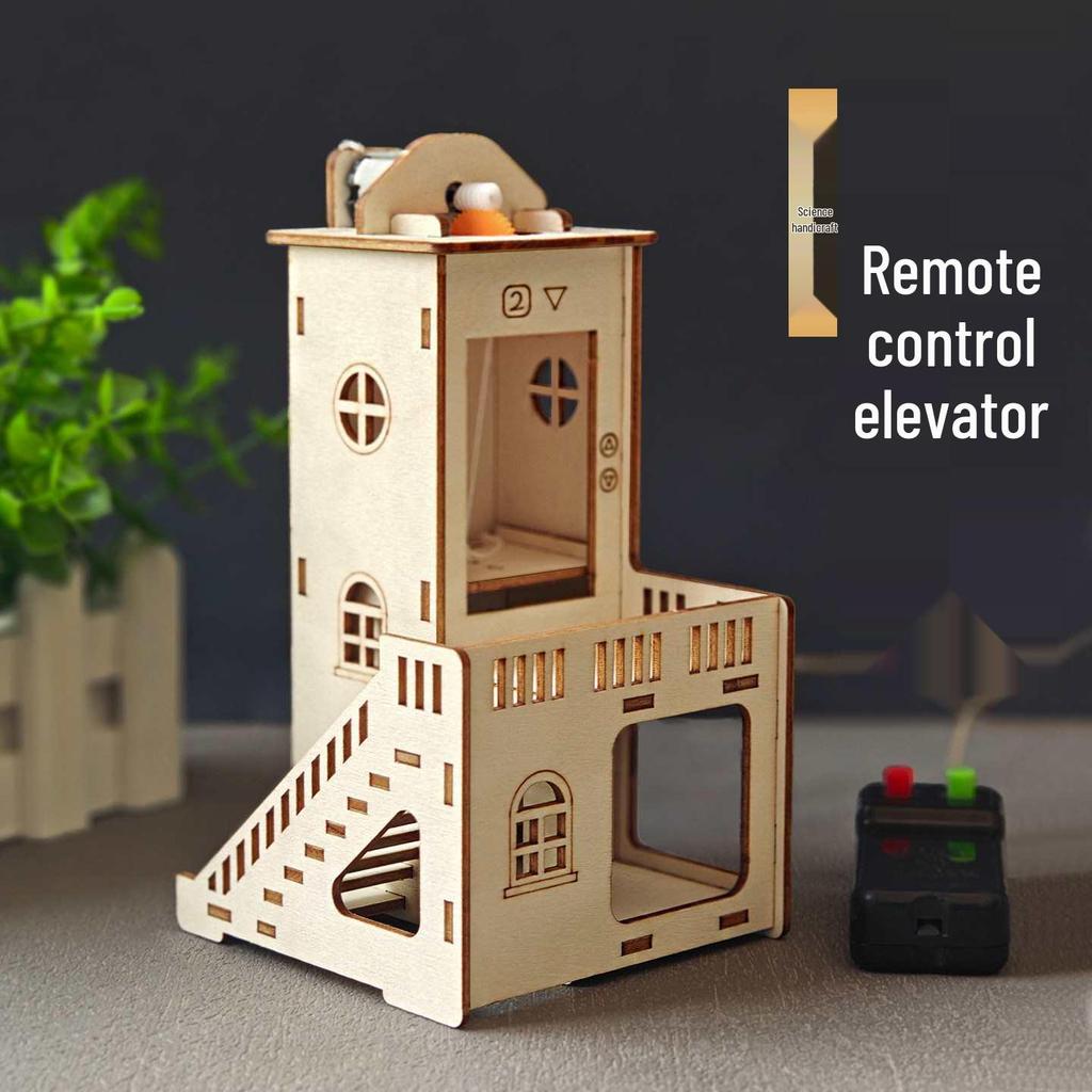 Модель лифта с дистанционным управлением для детей - DIY-проект по науке и технологиям