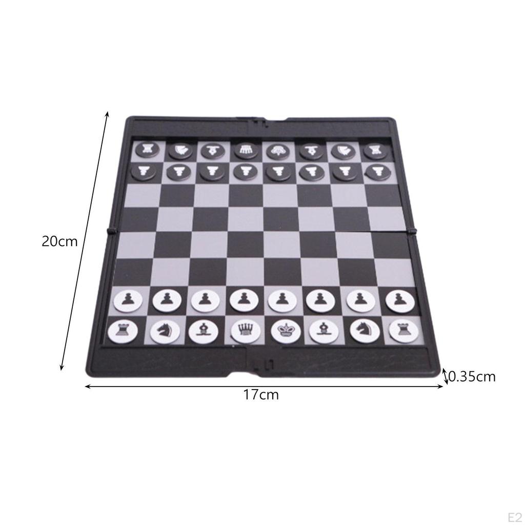 Pocket International Chess Travel Set for Plane Kids Adults