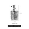 Hands Foaming Soap Dispenser Press-type Bathroom Liquid Soap Bottle Refillable Body Wash Container Light Luxury Hand Washer