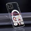 Cute Nana Phone Case For iPhone 17 16 15 14 13 12 Pro Max Plus With Magnetic Crystal Clear Case Wireless Charge