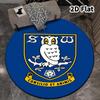 Sheffield Wednesday Football Club Round Area Rug Carpet Rug For Living Room Bedroom Sofa Playroom Decor Nonslip Floor Mat