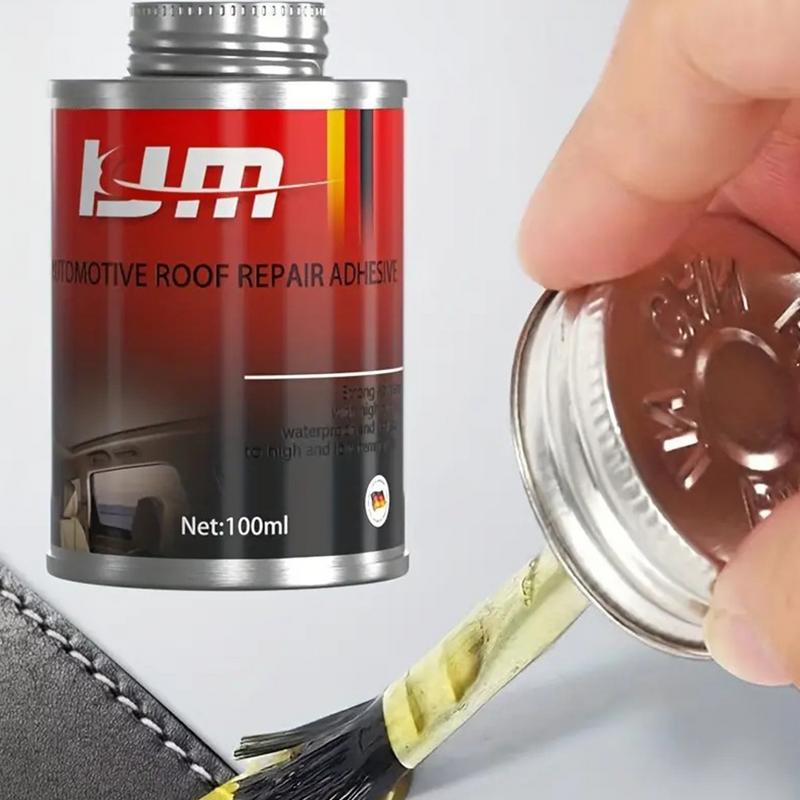 Клей для быстрой починки ткани 100 мл Клей для ремонта салона автомобиля Клей для ремонта обивки крыши автомобиля Автомобильные аксессуары