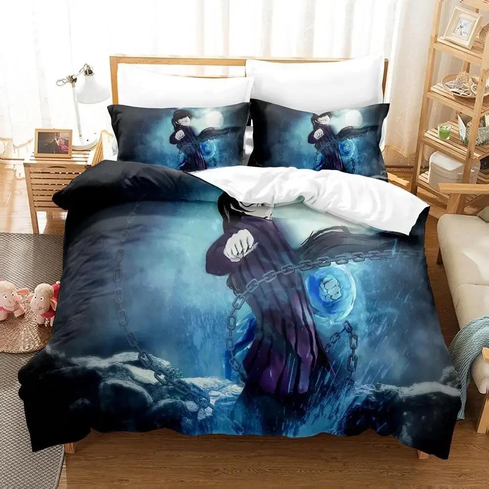 Комплект постельного белья Tower Of God Single Twin Full Queen King Size Bed Set Adult Kids Bedroom Duvet cover Sets Anime Bed Sheet Set