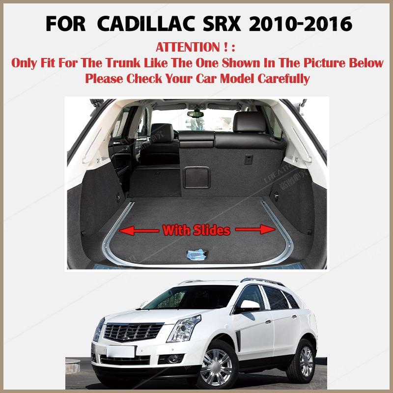 Car Trunk Mat For Cadillac SRX 2010 2011 2012 2013 2014 2015 2016 Cargo Liner Carpet Interior Parts Accessories
