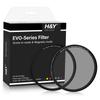 PL Filter 82mm HD EVO Natural CPL Filter Kit Compatible with Magnetic Type and Type Neutral Faithful Color Reproduction Reflection Adjustment