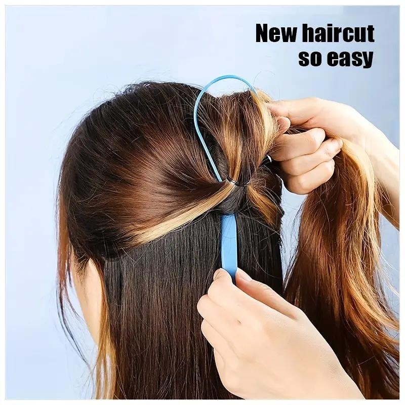 Инструменты для хвоста волос Topsy Tail, Плетения косы, Создания хвоста, Простые в использовании, Инструменты для укладки волос своими руками для женщин