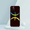 Чехол для телефона с флагом берберов Амазигов для iPhone 16 15 14 13 12 Pro Max Прозрачная крышка для iPhone 11 Pro Max 7 8 Plus XS XR Корпус