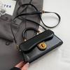Ielgy Autumn Winter Portable Commuter Bag Trendy Retro Small Square Bag All-Match Multifunctional One-Shoulder Messenger