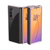 Чехол с покрытием для Samsung Galaxy Z Fold 4, чехол с розовой металлической рамкой