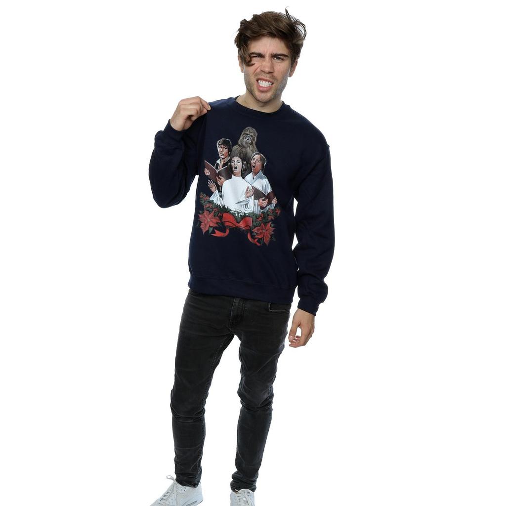 Star Wars Mens Christmas Carols Sweatshirt