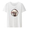Astro Club Graphic Print Tshirt Funny Tee White Cartoon Giapponese Gold Printing Popular Summer Short Sleeve Clothing Casual