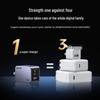 Ugreen Быстрое зарядное устройство GaN USB C на 65 Вт с 2 портами C и 1 портом A, со складной вилкой