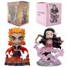Demon Slayer Anime Figure Kyojuro Rengoku /Kamado Nezuko Action Figure Kimetsu No Yaiba Figurine Collection Model Doll Toys