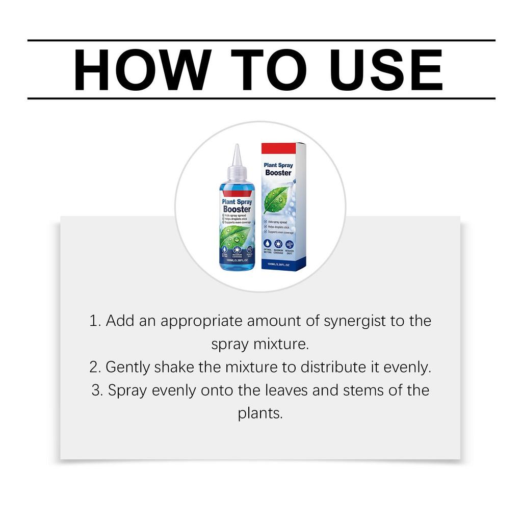 Plant Spray Enhancer: Synergistic Blending for Leaf Coverage, Multi-Plant Compatibility