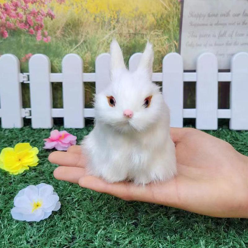 Мягкая лающая игрушка «Кот, кролик и щенок» — развивающая кукла-животное для детей