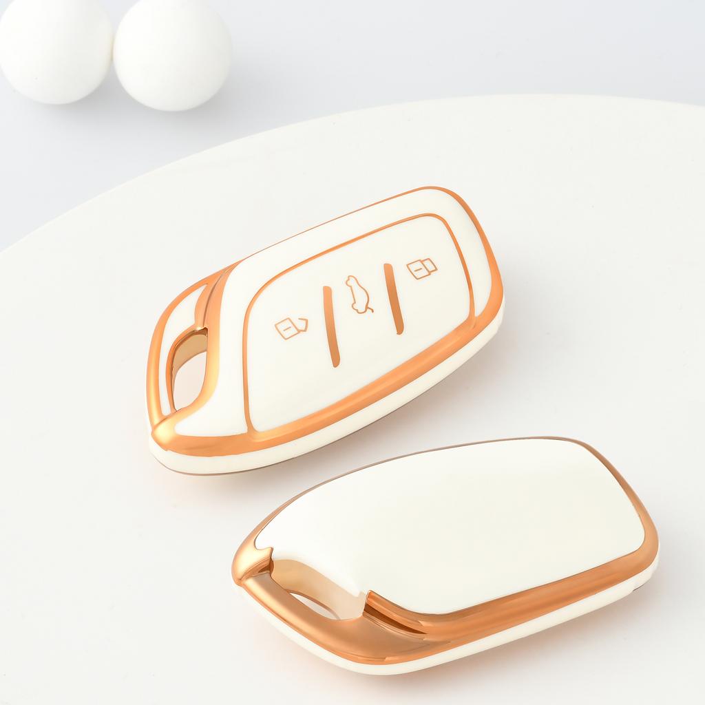 3 Buttons TPU Shell Fob for Roewe RX5 I6 I5 RX3 RX8 ERX5 MG ZS EV MG6 EZS HS EHS 2019 2020 Car Remote Key Case Cover Accessories