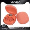 VAORLO Painless In-Ear Sleeping Earbuds Wireless HiFi Stereoe Earphones With Noise Cancel Microphone Low Latency Headphone Large Capacity