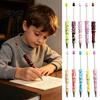 Cute Cream Texture Pen DIY Beadable Pen, Plastic Beaded Black Ink Ballpoint Handmade Style for Students Teens Teachers School Office Supplies
