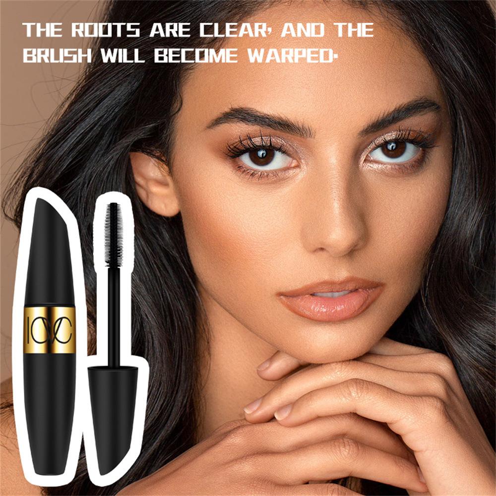 4D Водостойкая черная тушь для ресниц с густым завитком и удлиненным завитком, длинная тушь для макияжа глаз, сценический макияж Sensation