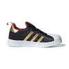 adidas Superstar 360 C Китайские новогодние детские кроссовки Black Core-Black Gold-Metallic GX6339