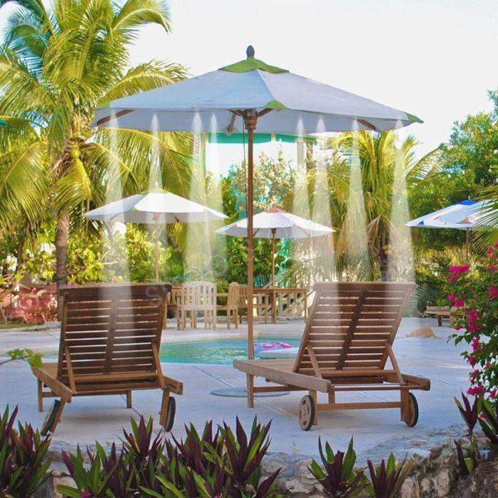 Outdoor Misting Kit - SHOP-STORY - BRUMI20M - 20M - 23 Nozzles - Reduces Temperature 20°C