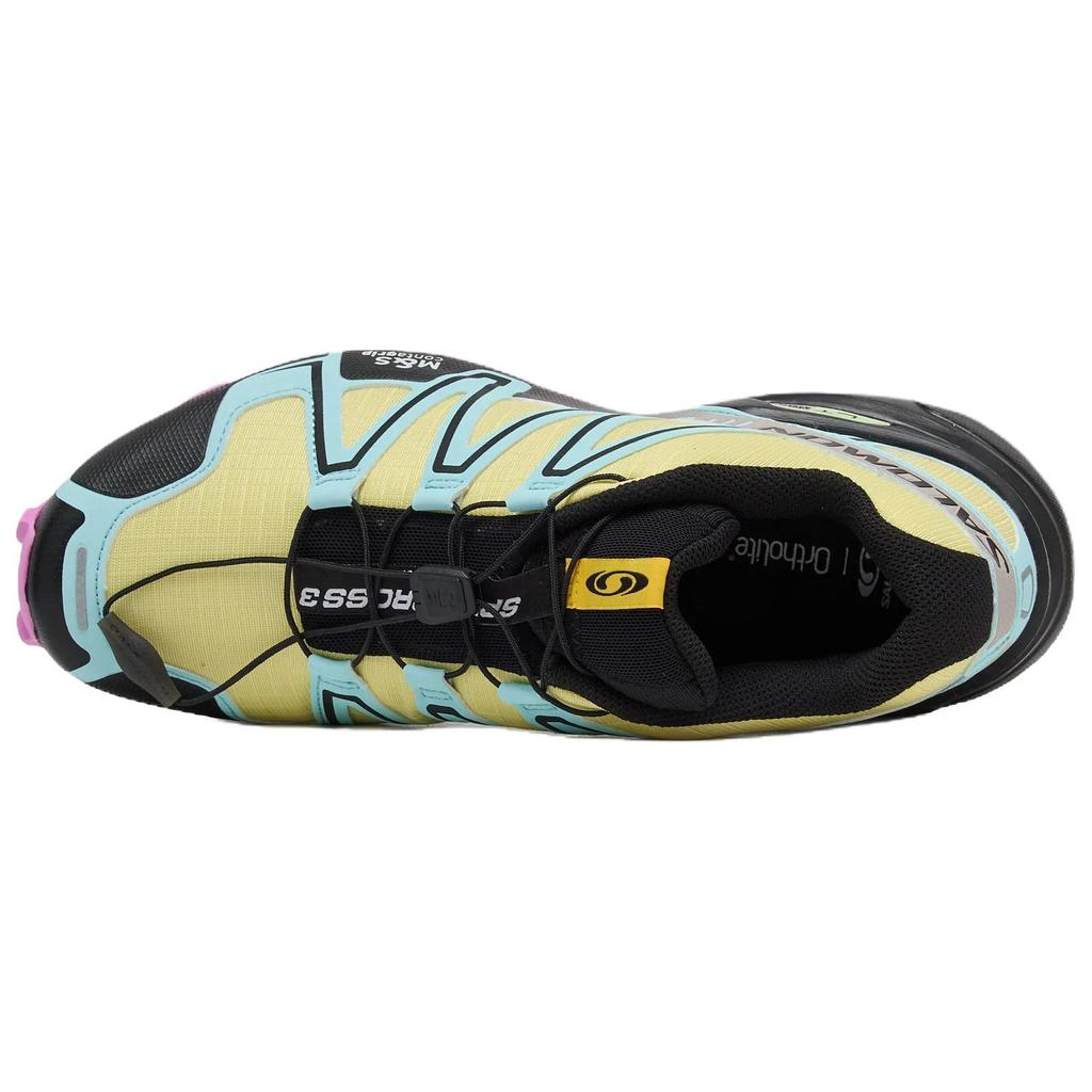 SALOMON Туристические ботинки Speedcross 3 Низкие Мужские Желто-Синие 478598