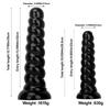 35*7.5cm  Large Dildo Butt Plug with Suction Cup Threaded Anal Beads Anal Dildo Fisting Realistic Penis