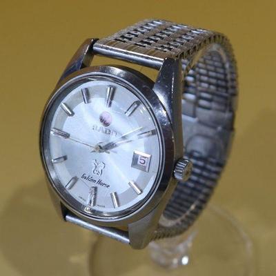Б/У Б/У предмет для эксплуатации RADO/Радо Золотой Конь ручной завод механические наручные часы водонепроницаемые/водозащитные календарь