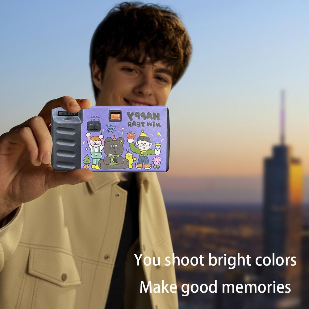 35-мм одноразовая пленочная камера со встроенной вспышкой, одноразовая камера 200 ISO для дней рождений