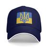 Флаг Украины Трезубец Слава Украине Повседневная Бейсболка Летняя Кепка Тракер Дышащая K-pop Рок Кепка Снэпбэк Унисекс Бейсболки