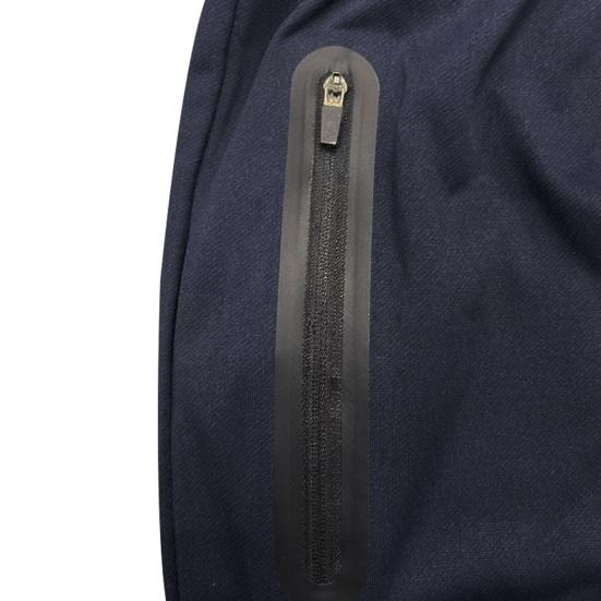 Мужские спортивные брюки из ледяного шелка, быстросохнущие облегающие боковые карманы на молнии, эластичная талия на шнурке, однотонные спортивные штаны для тренировок в тренажерном зале, длинные брюки