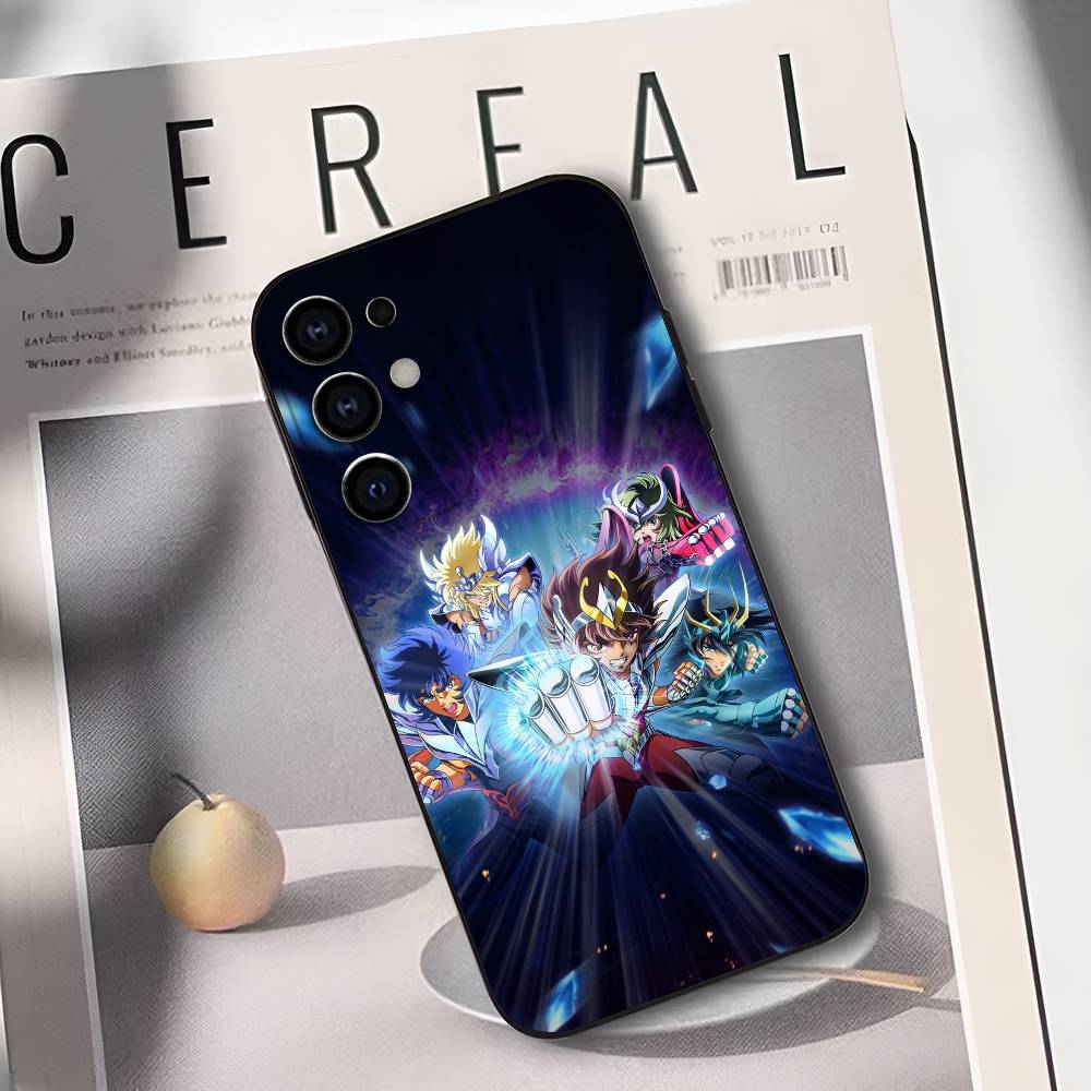 Чехол для телефона S-Saint S-Seiya Аниме Силиконовый Мягкий Для Samsung S25,S24,S21,S22,S23,S30,Ultra,S20,Plus,Fe,Lite