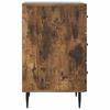 Nightstand Smoked Oak 43 x 41 x 66.5 cm Particleboard