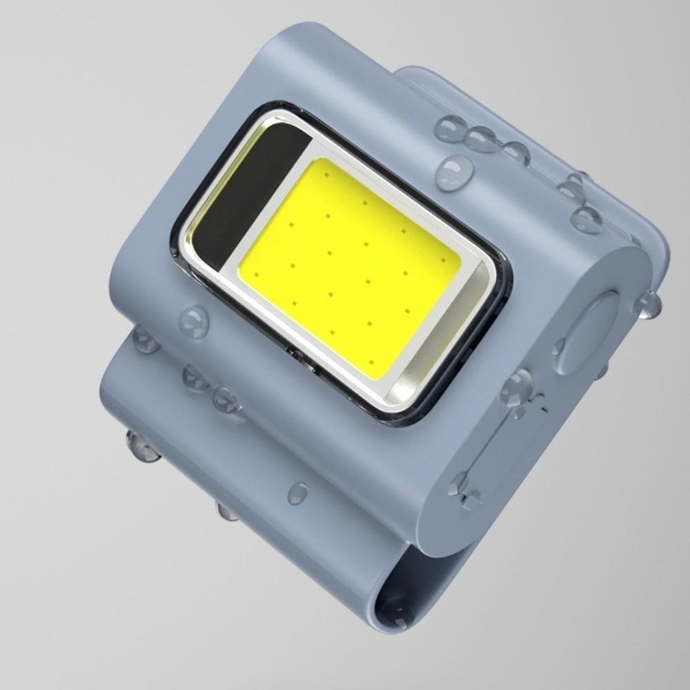 Waterproof LED Safety Lights USB rechargeable Walking Lamp Portable Run Light Camping