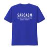 Sarcasm the body s natural defense against stupidity T Shirt vintage Washed graphic Stylish Breathable Soft Unisex fashion