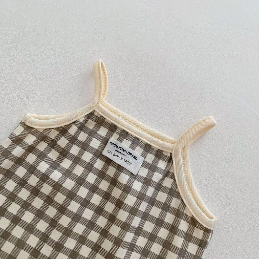 Летний детский слинг-комбинезон: Треугольный комбинезон без рукавов для мальчиков и девочек