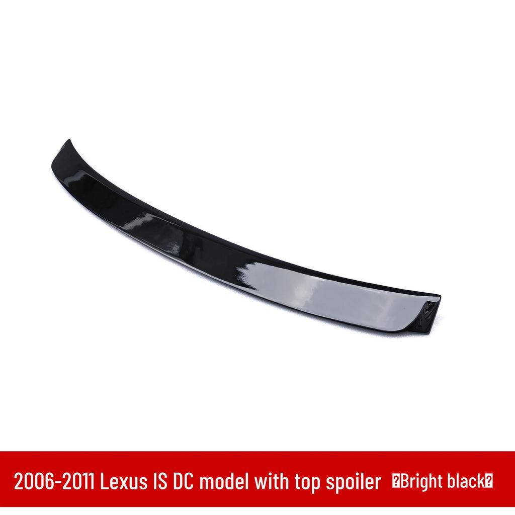 Compatible with 2006-2011 Lexus IS: rear wing, top wing, front splitter, spoiler, body kit, side skirts, rear lip, front lip.