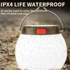 800mAH Solar LED Camping Lantern, 3 Modes Waterproof Portable Emergency Camping Outdoor Tent Light for Power Outage, Hiking, Hurricane, Patio, Yard