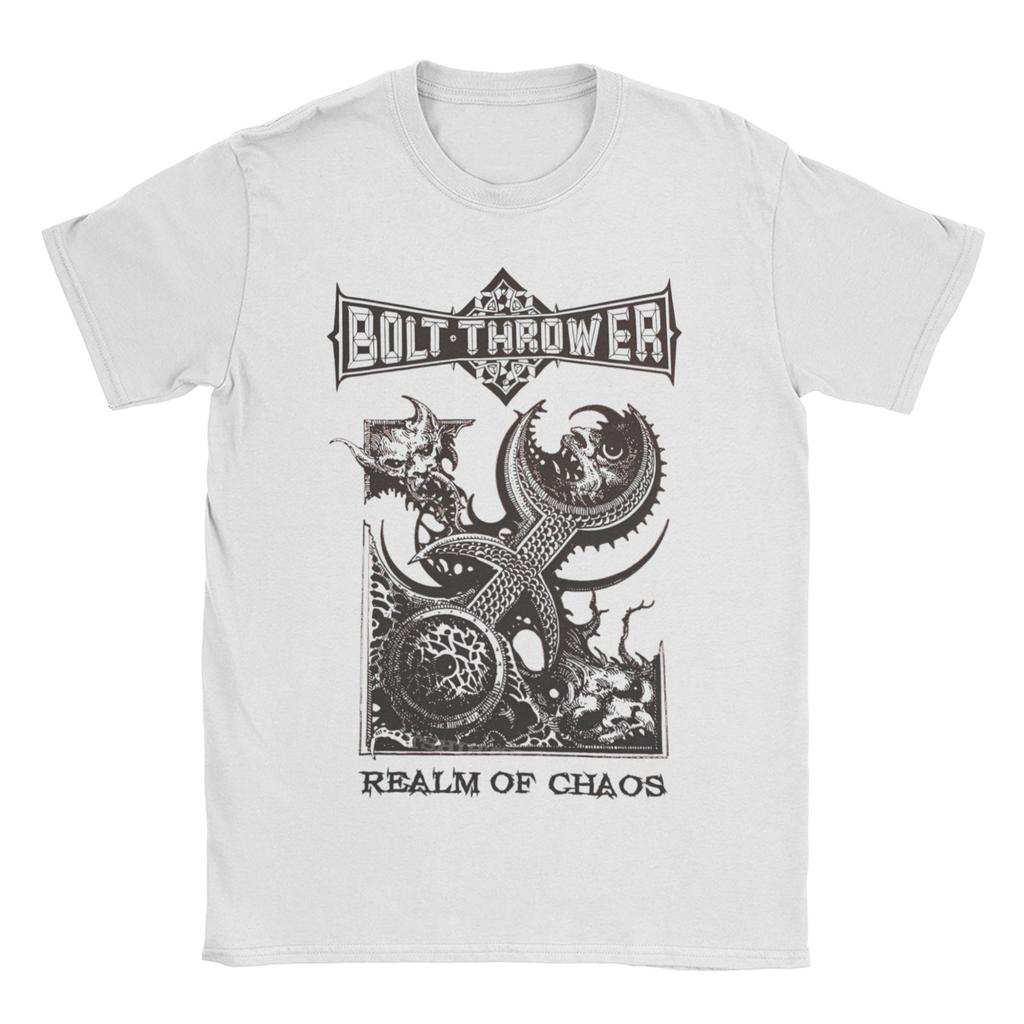 Bolt Thrower Rock Band Logo T Shirts Men Women's Cotton Crazy T-Shirts Round Collar Tee Shirt Short Sleeve Clothes Summer