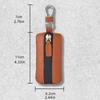 Zipper Closure Car Key Bag Luxury Mini Storage Bag Portable Keychain Holder  Daily Use