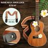 CAHAYA 23 Inch Ukulele Soprano Sapele Wood 3 Year Warranty Soprano Ukulele Ukulele Beginner 3 Piece Set of Accessories Strap x 1 Chord Chart x 1 Gig